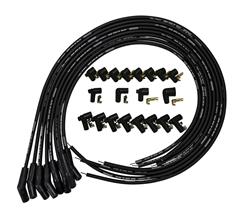 Moroso 52032 Ultra Spark Plug Wire Set Chevy LS Black With 90 Degree Plug  Boots