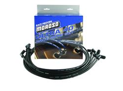 Moroso 73816 Ultra 40 Black Plug Wire Set 