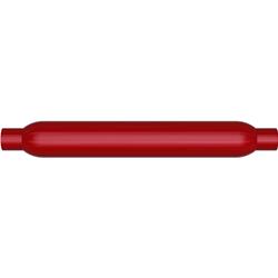 MagnaFlow Red Pack Series Glasspack Steel 2.5 Inch Muffler 13156