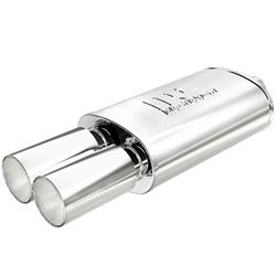 MagnaFlow Mirror Finish Stainless Steel Street Series Muffler and Tip Combos 14816