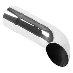 MagnaFlow Stainless Steel  Round/Turndown, Polished 4 Inch Exhaust Tip 35181