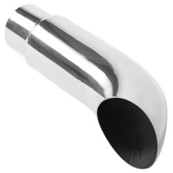 MagnaFlow Stainless Steel  Round/Turndown, Polished 4 Inch Exhaust Tip 35188