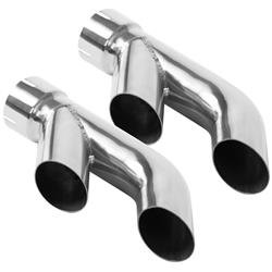 MagnaFlow Stainless Steel  Round/Turndown, Polished 2.50 Inch Exhaust Tip 35218