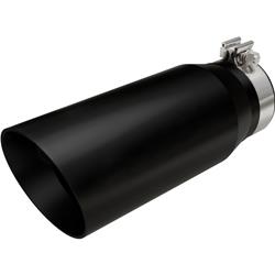 MagnaFlow Stainless Steel  Round, Black 4 Inch Exhaust Tip 35240