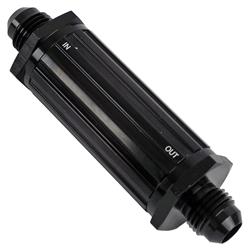 Mr. Gasket Billet 30 Microns Fuel Filter with -6 AN Inlet Size 2006-BL