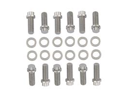 Mr. Gasket Chrome Intake Manifold Bolts 5003