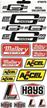 Mr. Gasket Assorted Performance People Decals 7007G