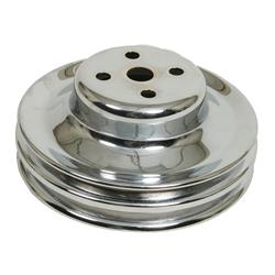 Gasket 8829 Chrome Plated Steel Water Pump Pulley Small Block Ford V8's Mr