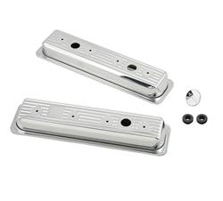 Mr. Gasket Chrome Valve Covers 9415