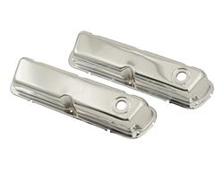 Mr. Gasket Chrome Valve Covers 9804