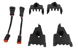 Morimoto 4Banger Fog Light Mounting Brackets for 2017-2023 F-350 SUPER DUTY, F-250 SUPER DUTY, 2015-2020 F-150 - BAF013