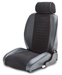 MasterCraft Camber Black Vinyl Bucket Seat 532024