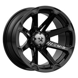MSA Wheels M12 Diesel Black Wheels 14x7