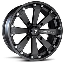 MSA Wheels M20 Series Kore Black Wheels 14x7