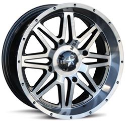 MSA Wheels M26 Vibe Dark Tint Wheels 14x7