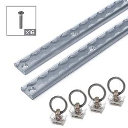 Mac's Custom Tie-Downs Cargo Tie-Down Tracks 521012