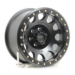 Method Race Wheels MR105 Beadlock Matte Black Wheels 17x9