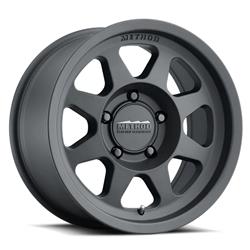 Method Race Wheels MR701 Matte Black Wheels 17x7.5