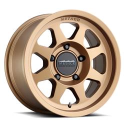 Method Race Wheels MR701 Matte Bronze Wheels 17x7.5