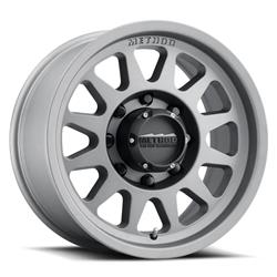Method Race Wheels MR704 Matte Titanium Wheels 17x9