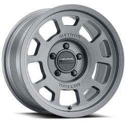 Method Race Wheels MR705 Matte Titanium Wheels 17x8.5