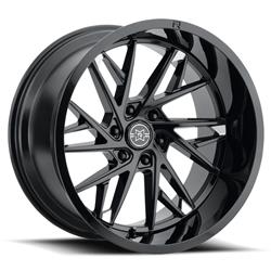 Method Race Wheels MR801 Gloss Black Wheels with Machined Accents 20x10