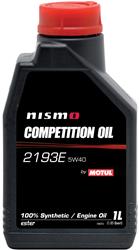 5w40 Motul NISMO Competition Motor Oil 2193E 104253