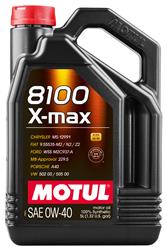 0W40 Motul 8100 X-max Motor Oil 104533