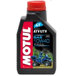 10w40 Motul 4T ATV-UTV Engine Oil 105878-12