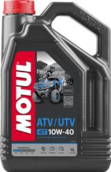 10w40 Motul 4T ATV-UTV Engine Oil 105879