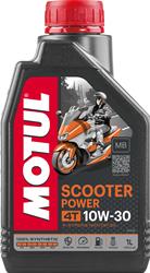 10W30 Motul 4T Scooter Power Synthetic Engine Oil 105936