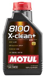 5W30 Motul 8100 X-Clean Motor Oil 106376