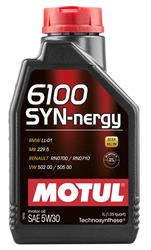 5W30 Motul 6100 Syn-Nergy Engine Oil 107970