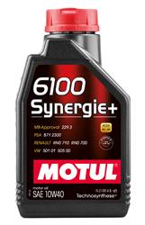 10W40 Motul 6100 Synergie Motor Oil 108646