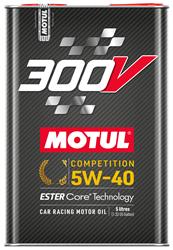 5W40 Motul 300V Synthetic Competition Motor Oil 110818