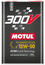 15W50 Motul 300V Synthetic Competition Motor Oil 110861