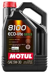 5W30 Motul 8100 Eco-Lite Motor Oil 111362