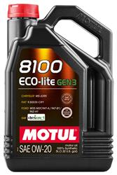 0W20 Motul 8100 Eco-Lite Motor Oil 111364