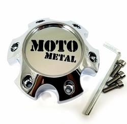 Moto Metal Wheel Center Caps 1079L121AMO3CH-H34