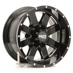 Moto Metal Series MO962 Gloss Black Wheels with Milled Spokes 18x10