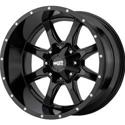 Moto Metal Series MO970 Gloss Black Milled Wheels 17x8