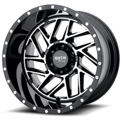 Moto Metal Series MO985 Breakout Gloss Black Wheels with Machined Spokes 16x8