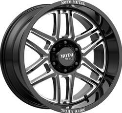 Moto Metal Series MO992 Folsom Gloss Black Milled Wheels 20x9