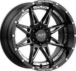 Moto Metal MO99388568318 Moto Metal Series MO993 Hydra Gloss Black