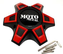 Moto Metal Wheel Center Caps M-946SB