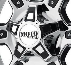 Moto Metal Wheel Center Caps M-947CH