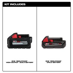 Milwaukee Tool Batteries, Cordless Tools 2022-M18-B1