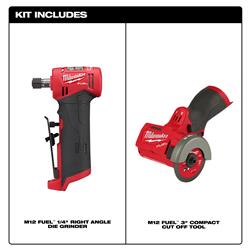 Milwaukee M12 FUEL Tier 1 Cordless Tool Bundles 2022-T1-B2