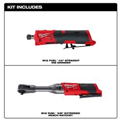 Milwaukee M12 FUEL Tier 2 Cordless Tool Bundles 2022-T2-B10