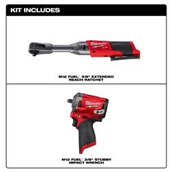 Milwaukee M12 FUEL Tier 2 Cordless Tool Bundles 2022-T2-B7